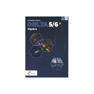 Delta 5/6 Algebra Activerend leerboek Doorstroomfinaliteit wetenschappen (incl. Scoodle)