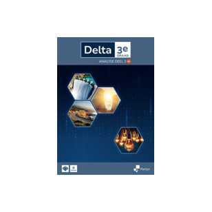 Delta 3e graad Analyse Leerboek deel 3 Doorstroomfinaliteit wetenschappen