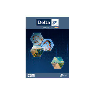 Delta 3e graad Analyse Leerboek deel 2 Doorstroomfinaliteit basis/stat+