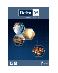 Delta 3e graad Analyse Leerboek deel 3 Doorstroomfinaliteit wetenschappen