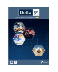 Delta 3e graad Statistiek & kansrekenen Leerboek Doorstroomfinaliteit economie/wetenschappen