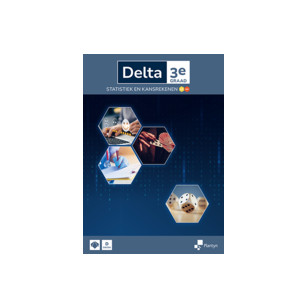 Delta 3e graad Statistiek & kansrekenen Leerboek Doorstroomfinaliteit economie/wetenschappen